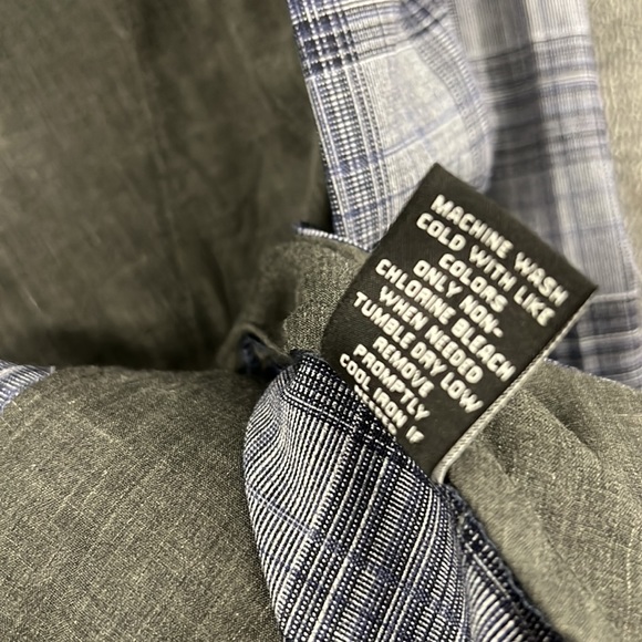 NWT $80  Murano
Evan Extra Slim Fit Flat Front Plaid Dress Pants - Picture 6 of 7